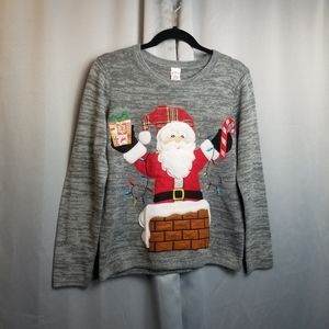 Holiday Time ugly Santa sweater